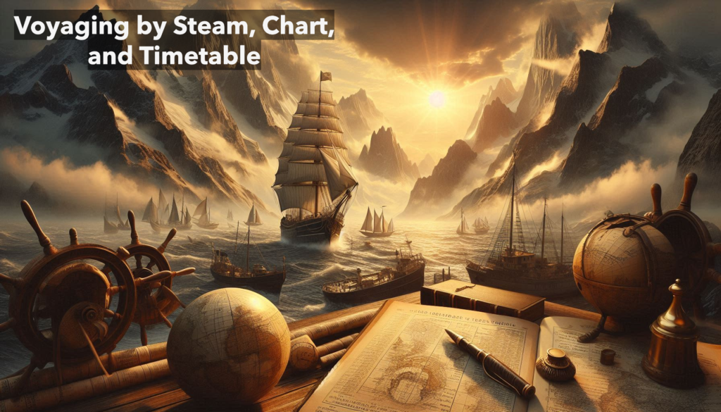 Voyaging by Steam, Chart, and Timetable