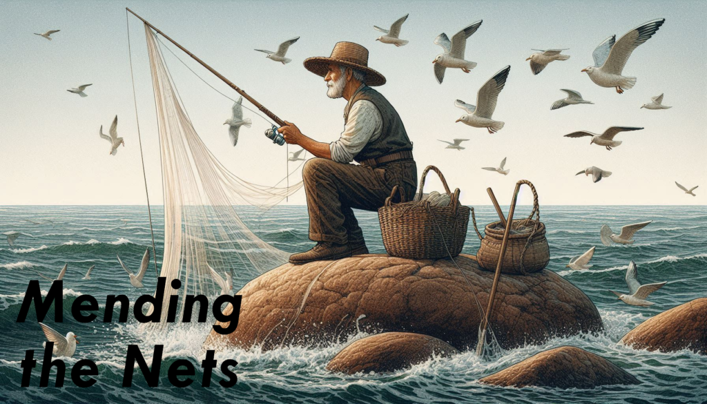 Mending the nets - Clamers